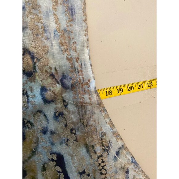 Vintage Concept Sleeveless Flowy Animal Print Top Medium - Picture 8 of 9